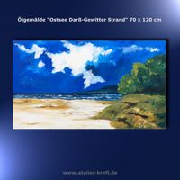 Ostsee Dar&szlig; Gewitter Strand
